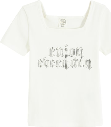 balta Cool Club Marškinėliai: priekis