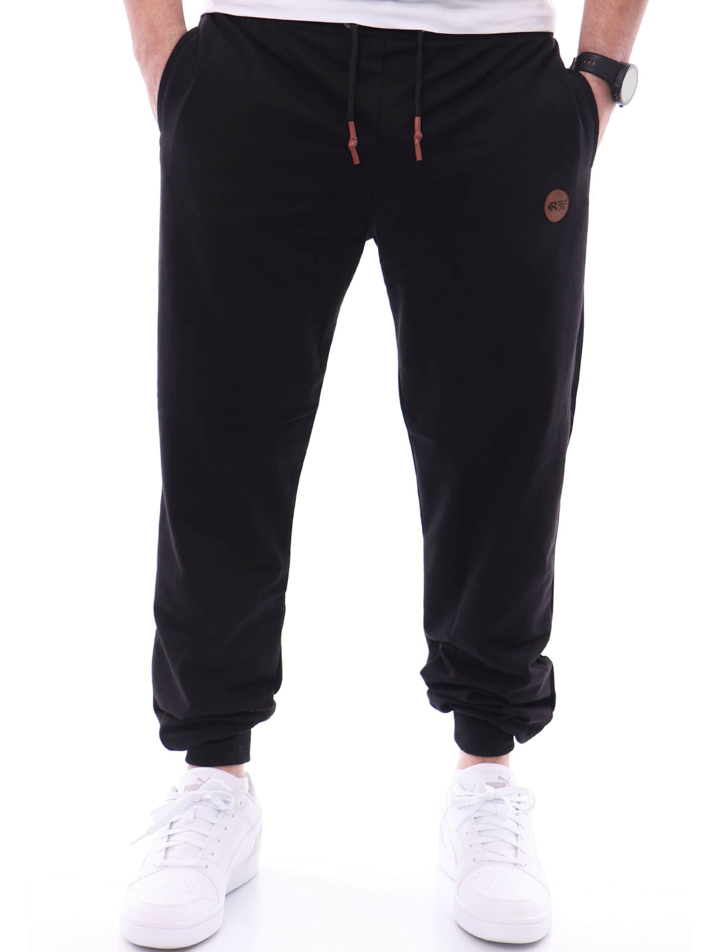 Reslad Sporthose 'RS5095'‌‌‌‌‌‌‌‌‌ in Schwarz: Vorderseite
