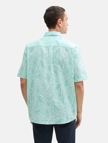 Fit confort Chemise TOM TAILOR en vert