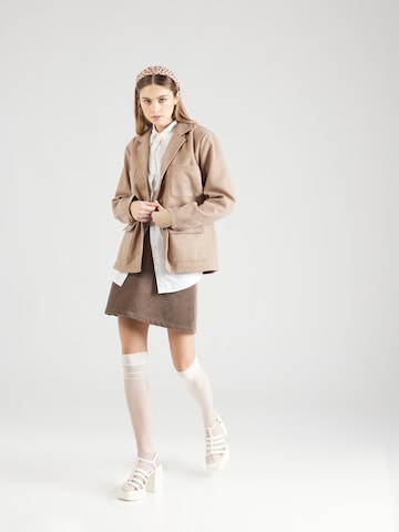 Veste mi-saison 'YANNA' Freequent en beige