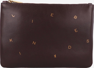 Beauty case 'Dancing Letters' di Liebeskind Berlin in marrone: frontale