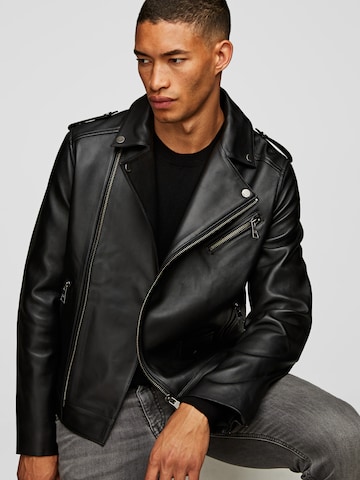 Karl Lagerfeld Prechodná bunda - Čierna