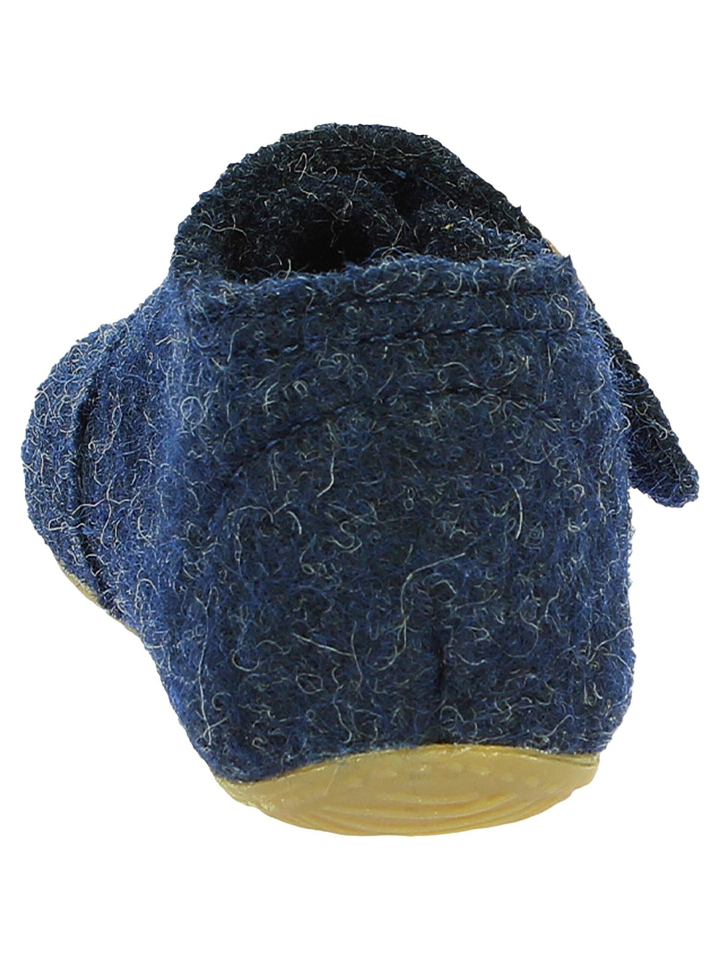 Living Kitzbühel Slipper 'Schurwolle' in Blue