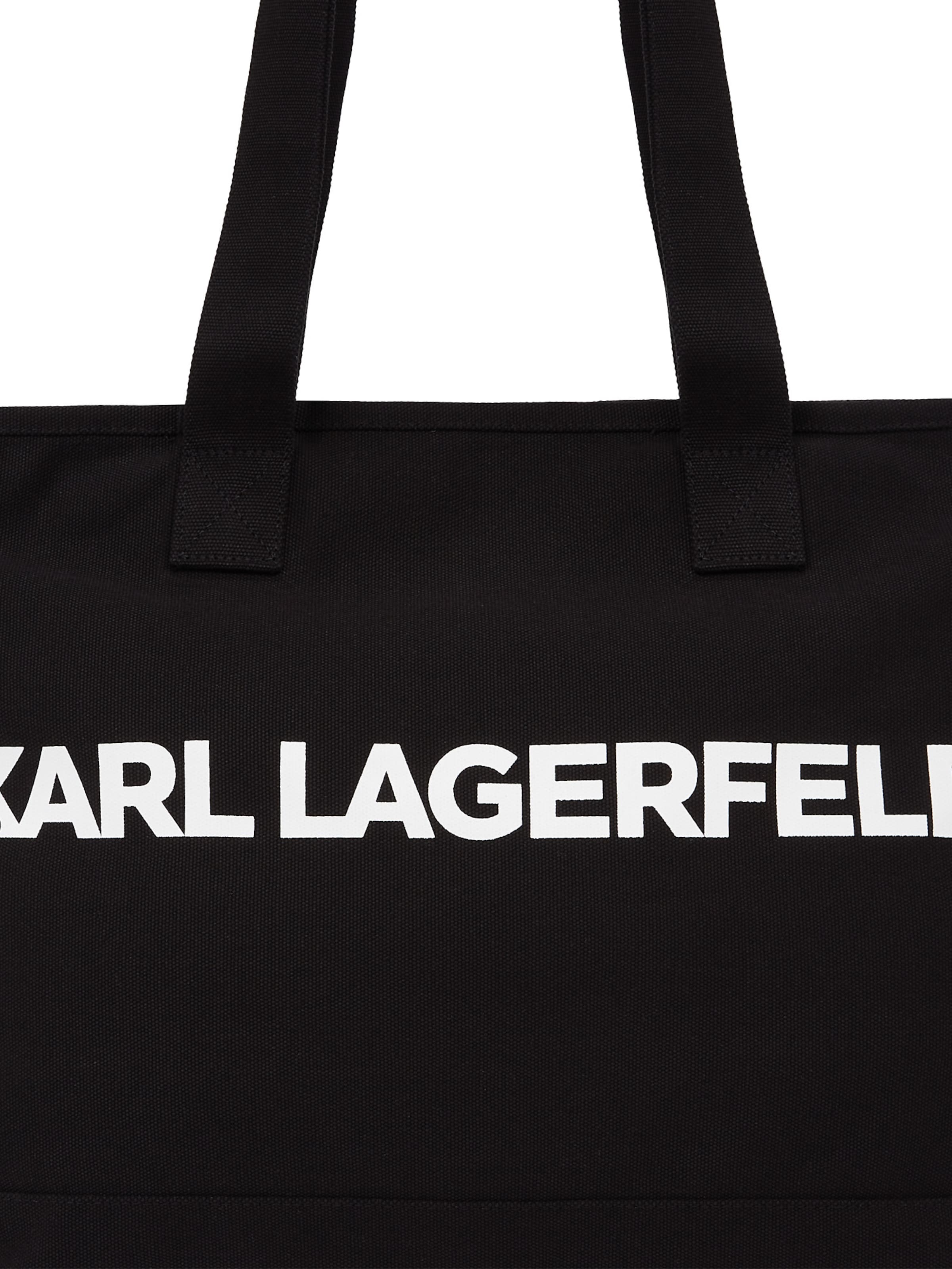 Karl Lagerfeld Shopper in Schwarz