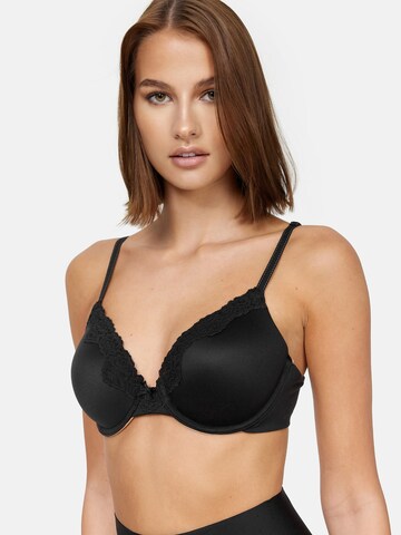 Push-up Soutien-gorge MAIDENFORM en noir : devant