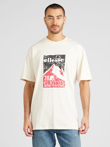 T-Shirt 'Champa' ELLESSE en blanc : devant