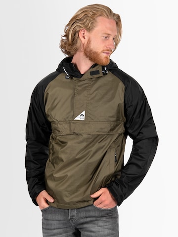 Arctic Seven Performance Jacket in Green: front
