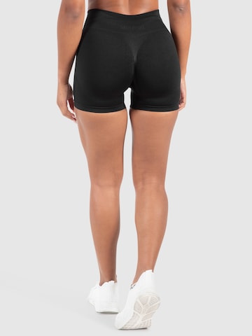 Smilodox Slimfit Sporthose 'Priska' in Schwarz