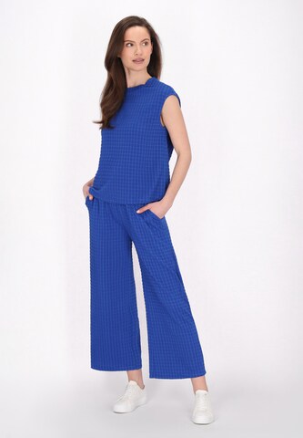 usha BLUE LABEL Shirt 'Fashion Look' in Blauw