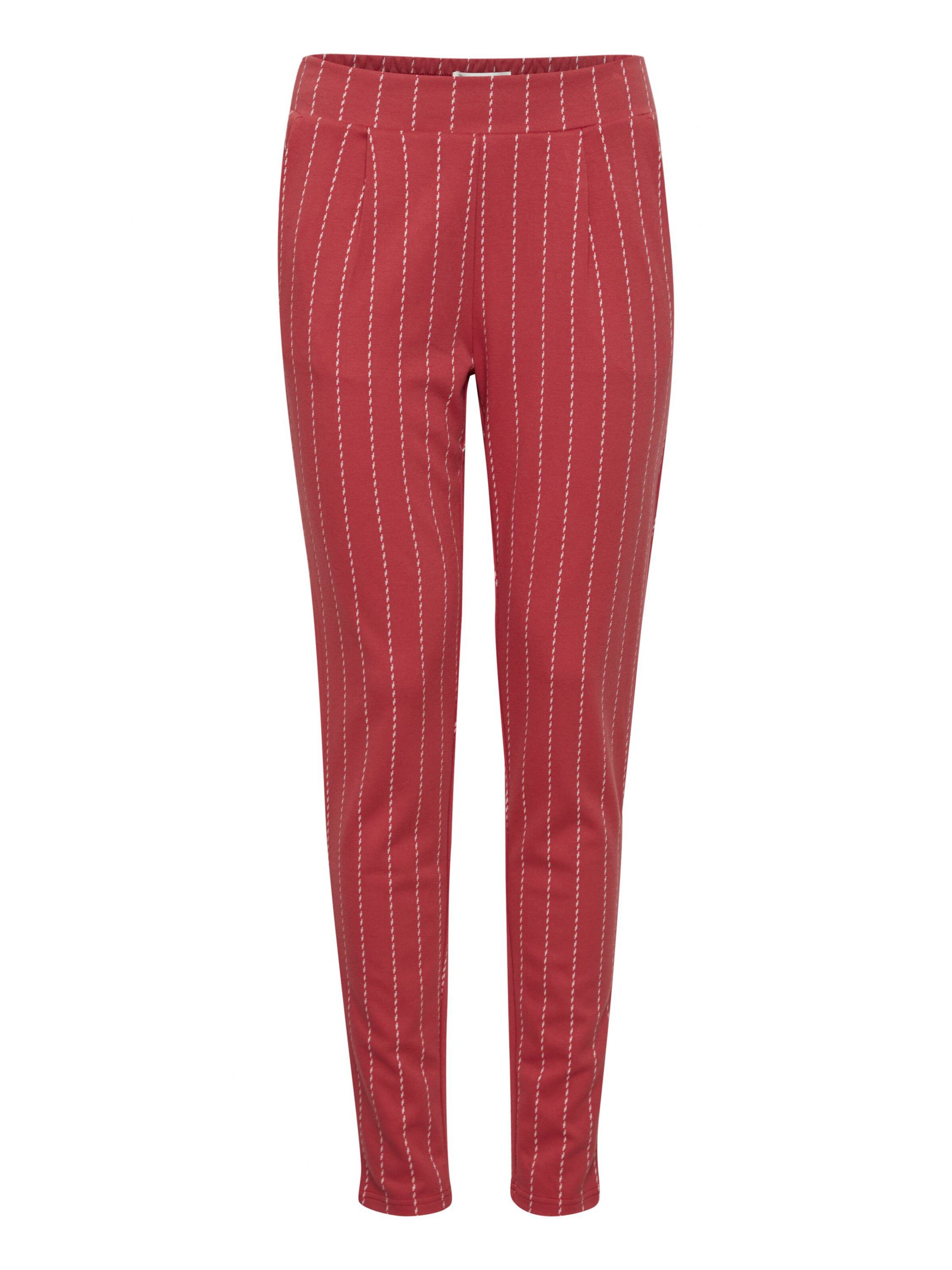 ICHI Hose 'IHRuti' in Rot: Vorderseite