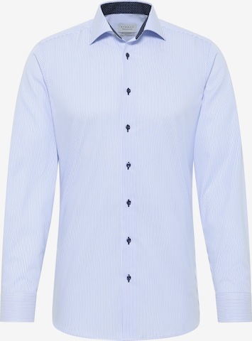 ETERNA Slim fit Button Up Shirt in Blue: front