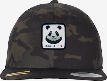 F4NT4STIC Cap 'Panda' in Black: front