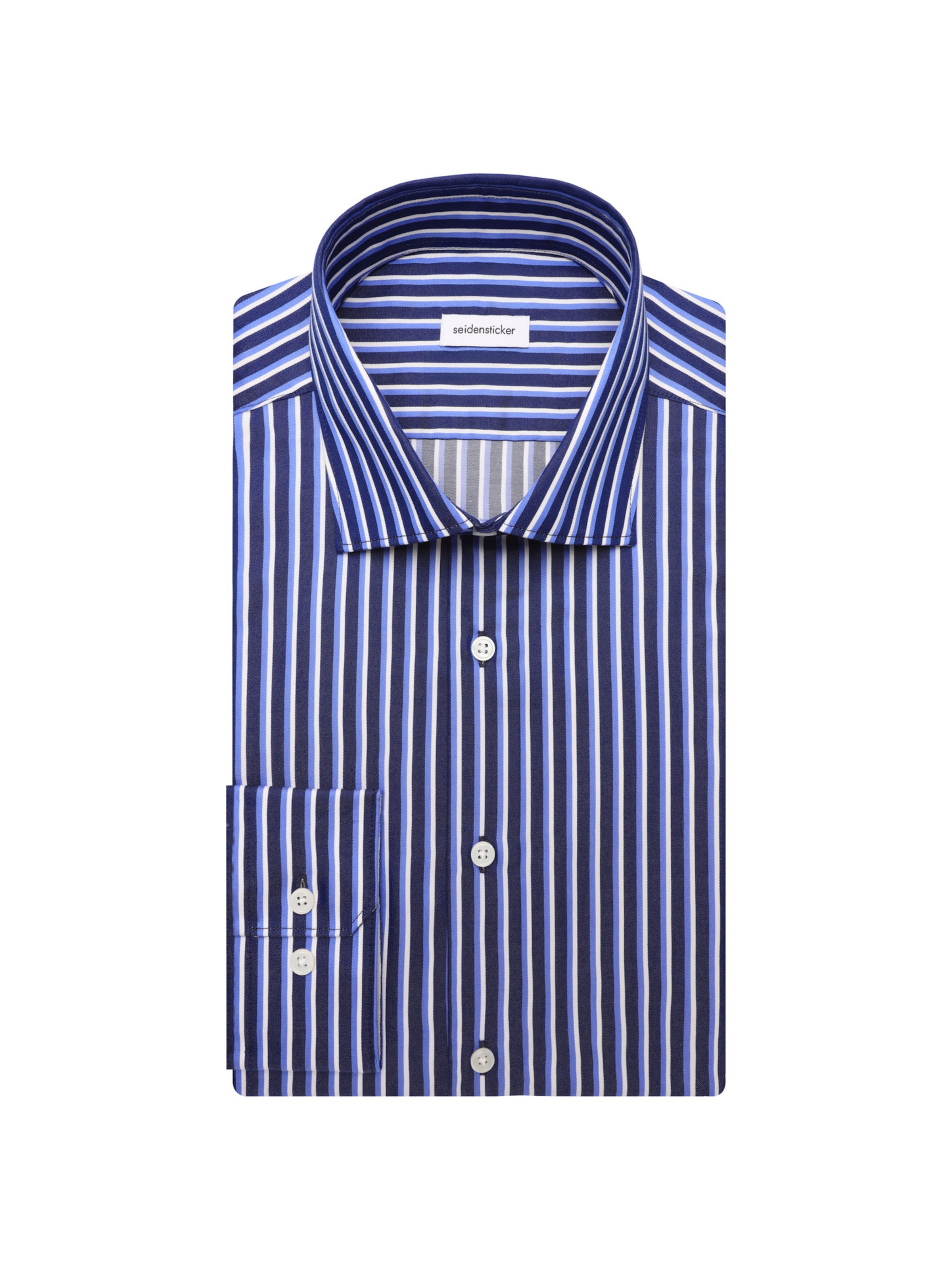SEIDENSTICKER Slim fit Business shirt in Blue