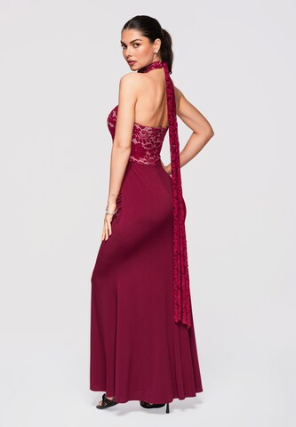 Ombre Avondjurk in Rood
