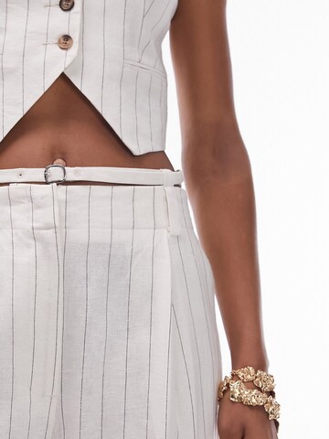 TOPSHOP - Loosefit Pantalón de pinzas en beige