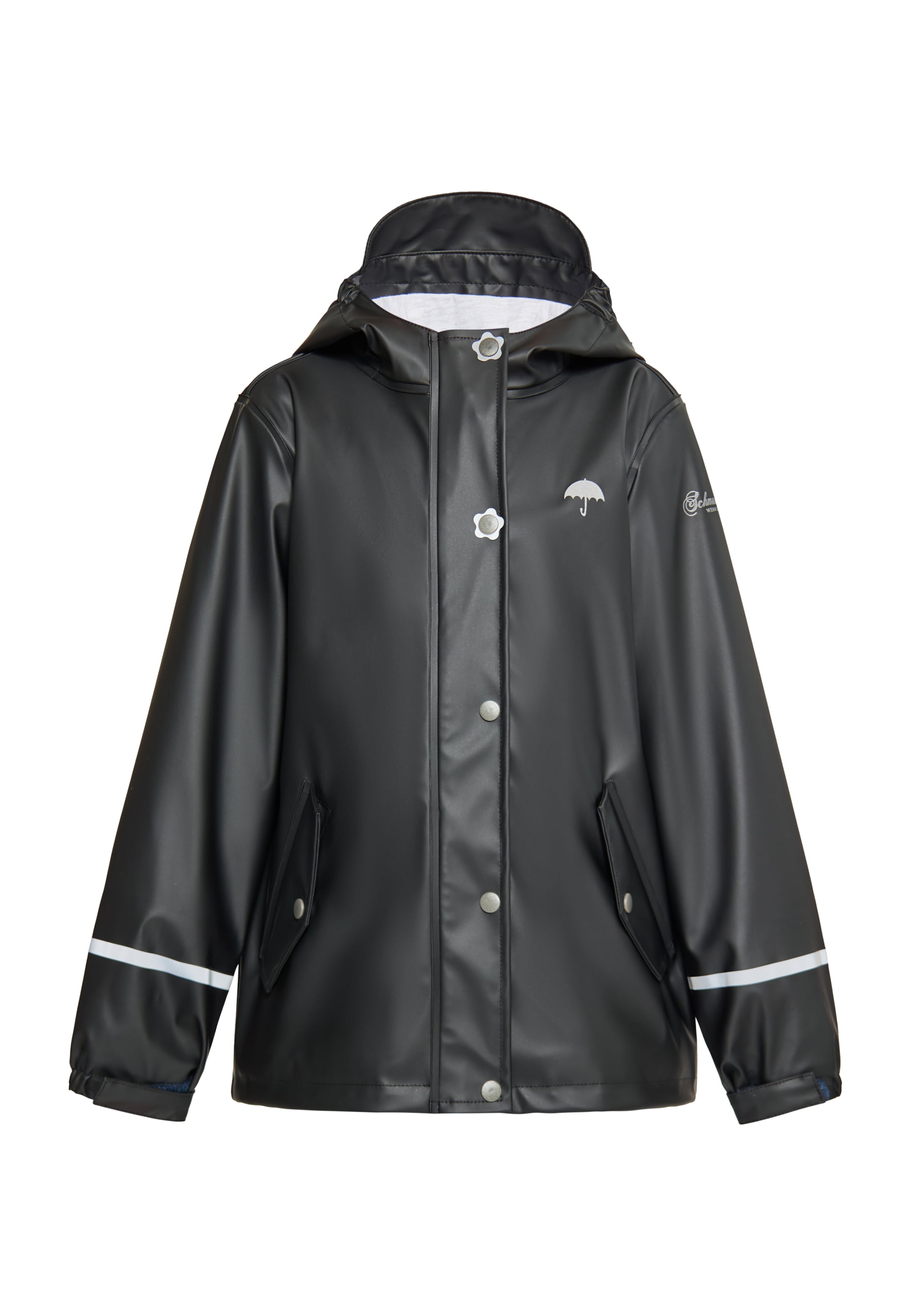 Schmuddelwedda Prechodná bunda - Čierna: predná strana