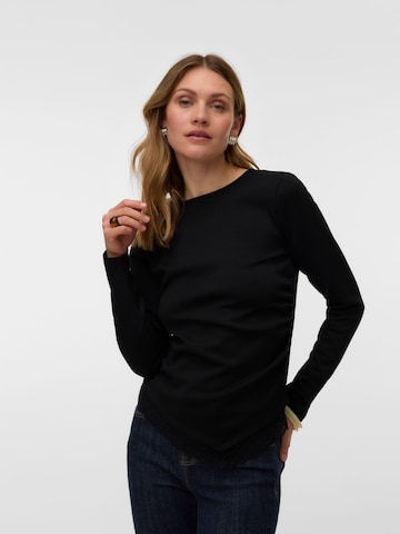 VERO MODA Top in Schwarz: Vorderseite