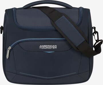 American Tourister Cosmetic Bag in Blue: front