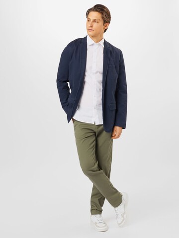 JACK & JONES Слим Деловая рубашка 'Joe' в Синий