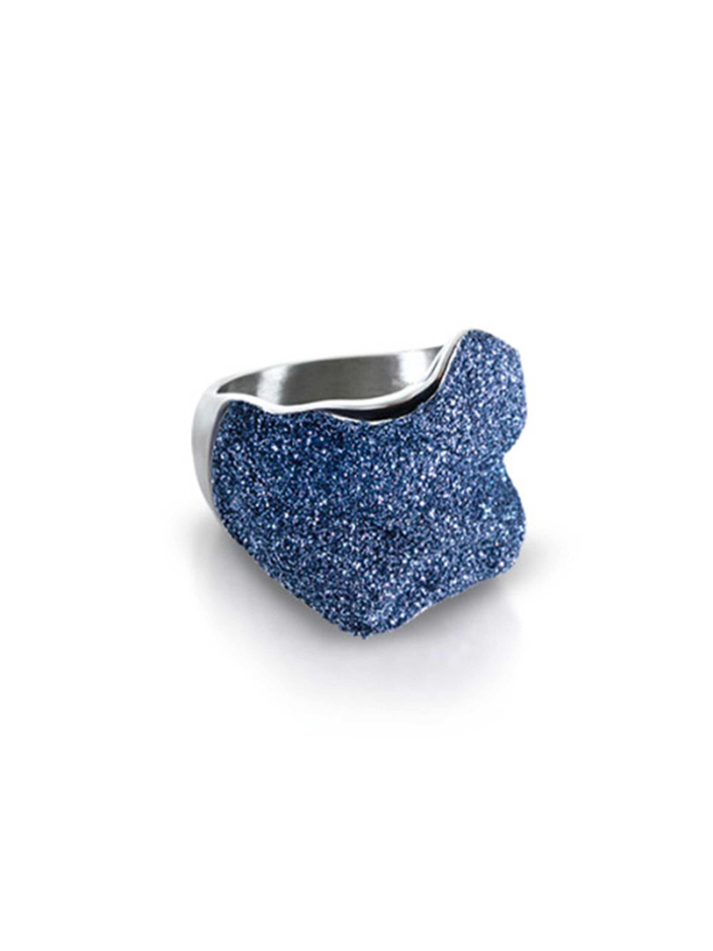 Bague 'Sternenglanz' Tiger Treasure Qualität, inspiriert seit 1890 en bleu : devant