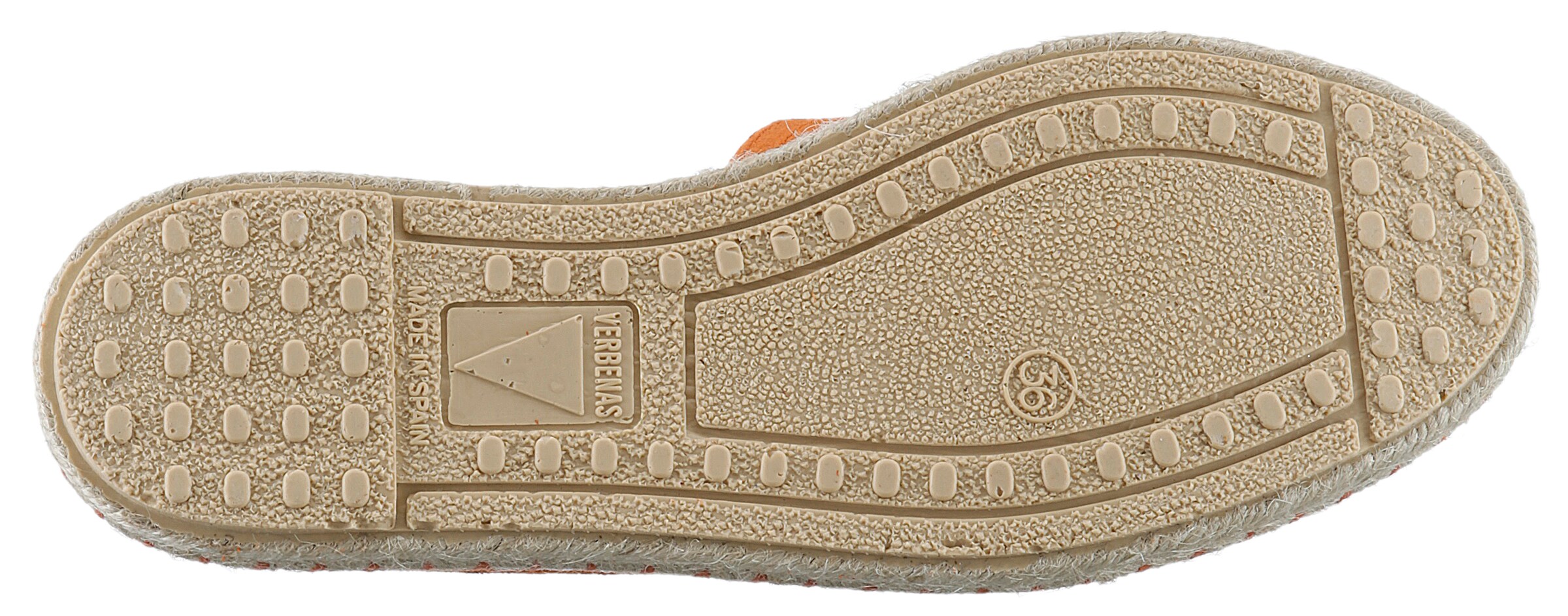 VERBENAS Espadrilles 'Carmen Serraje' in Orange