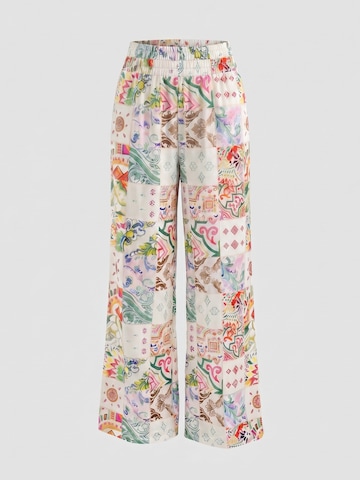 Introvertie VIENNA Wide Leg Hose 'Johnny Palazzo Silk Pants'‌‌‌‌‌ in Mischfarben