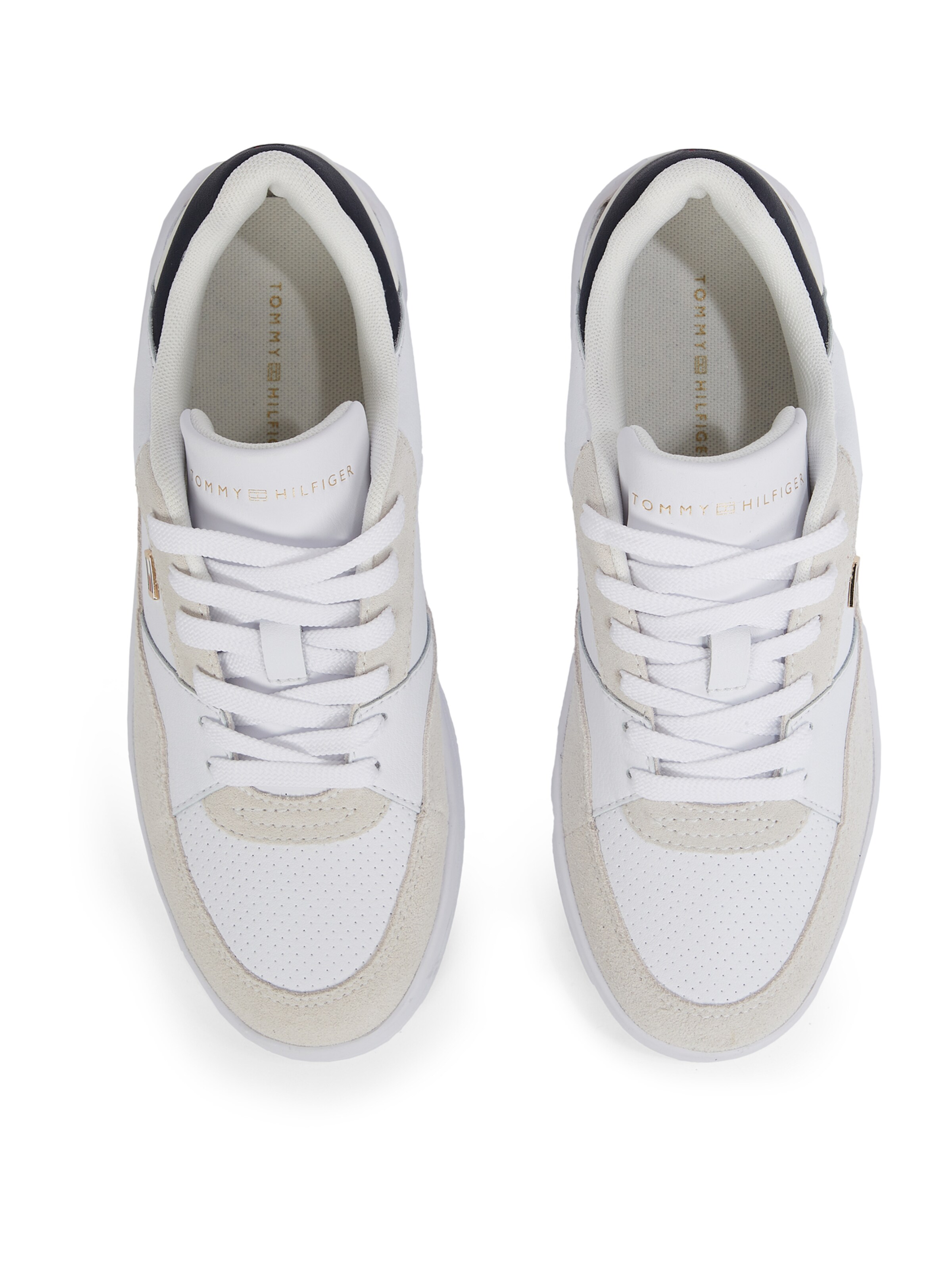 Sneaker bassa di TOMMY HILFIGER in bianco