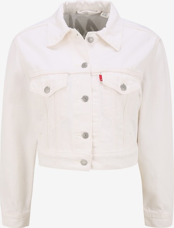 Levi's® Upcycling Between-Season Jacket 'Wavvyboi Design' in White: front