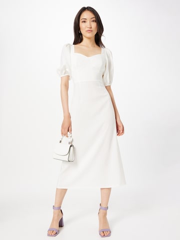 The Frolic Sukienka koktajlowa w kolorze biały