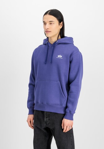 ALPHA INDUSTRIES Regular Fit Sweatshirt in Lila: Vorderseite