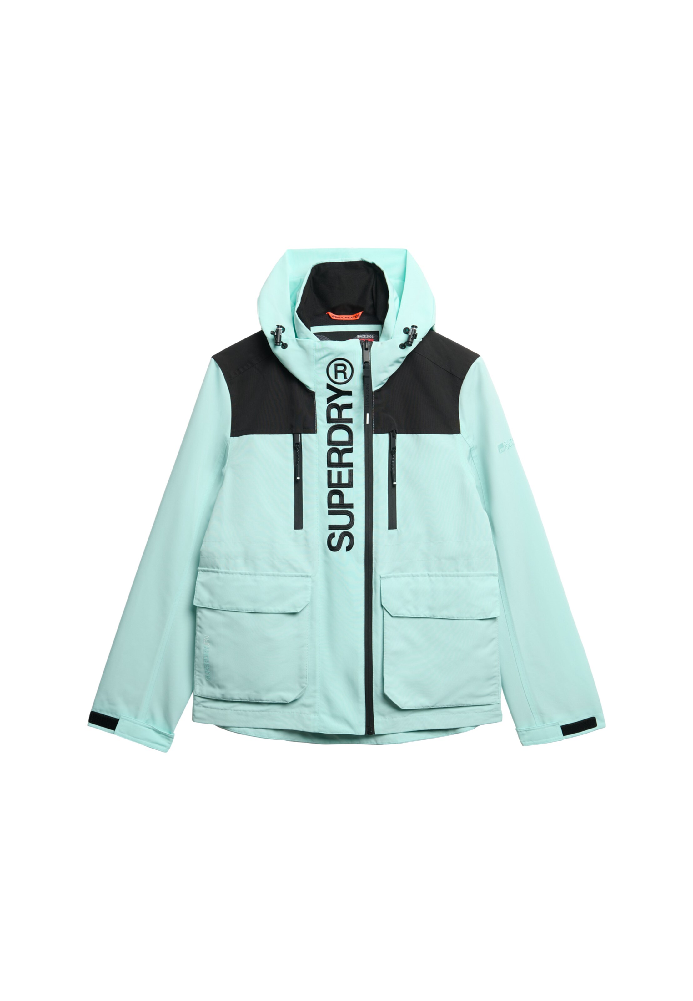 Superdry Performance Jacket 'Ultimate Windbreaker' in Blue: front