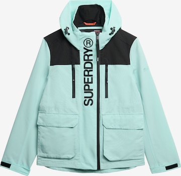 Superdry Performance Jacket 'Ultimate Windbreaker' in Blue: front