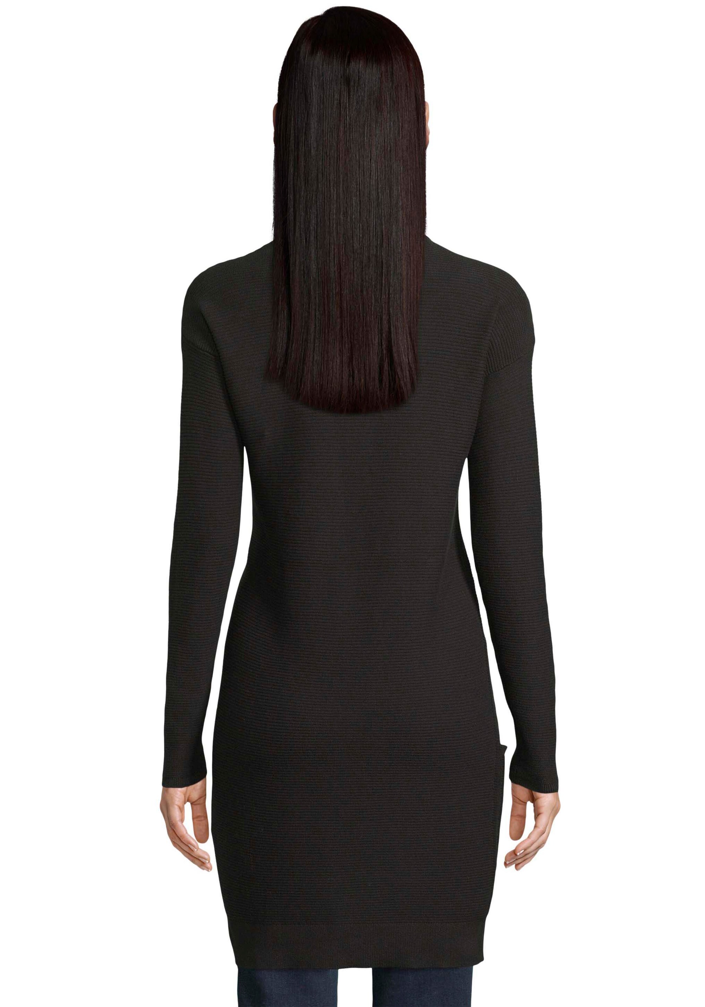 TOM TAILOR Strickjacke in Schwarz