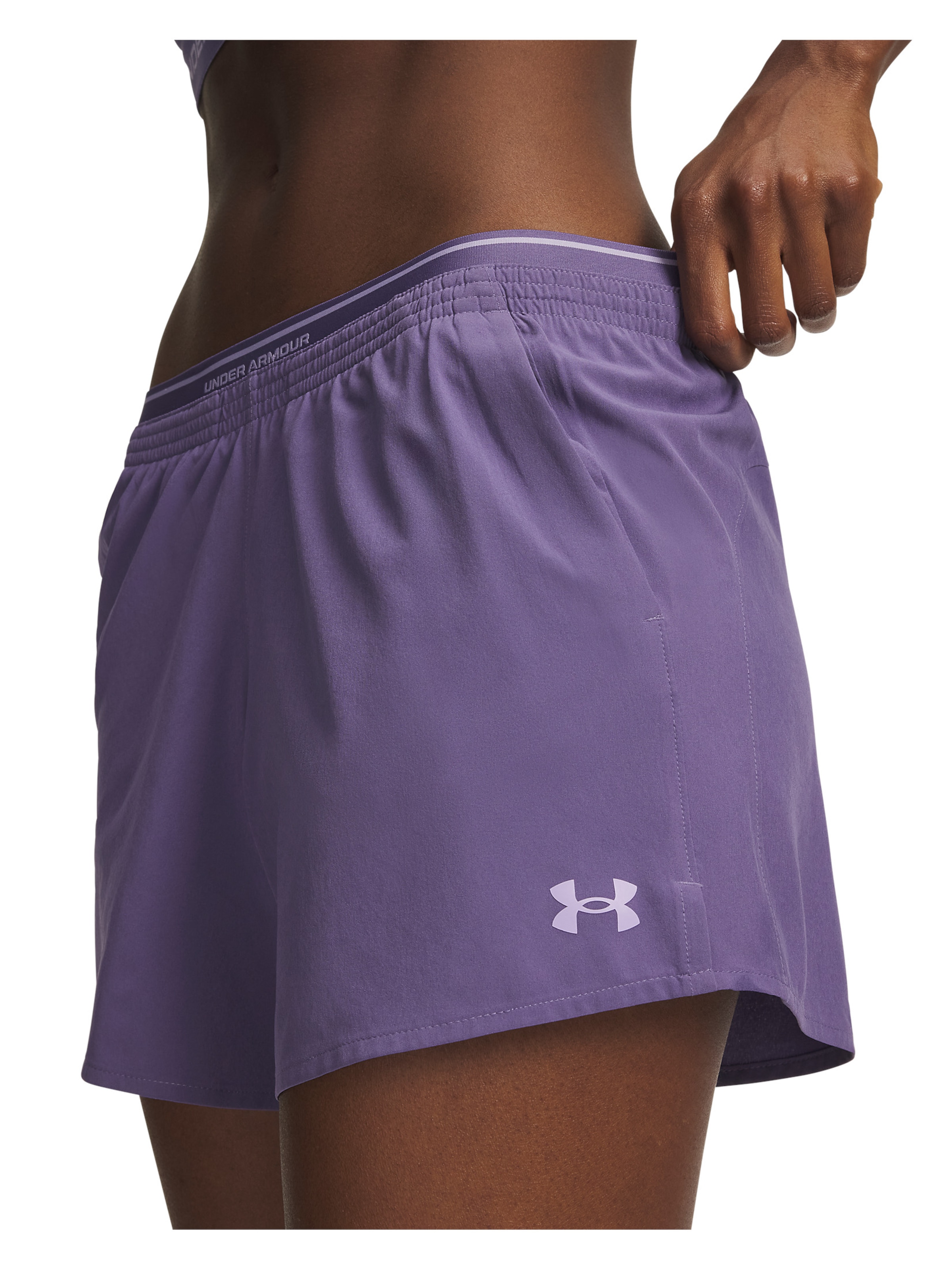 UNDER ARMOUR Regular Sports trousers 'Vanish' in Purple