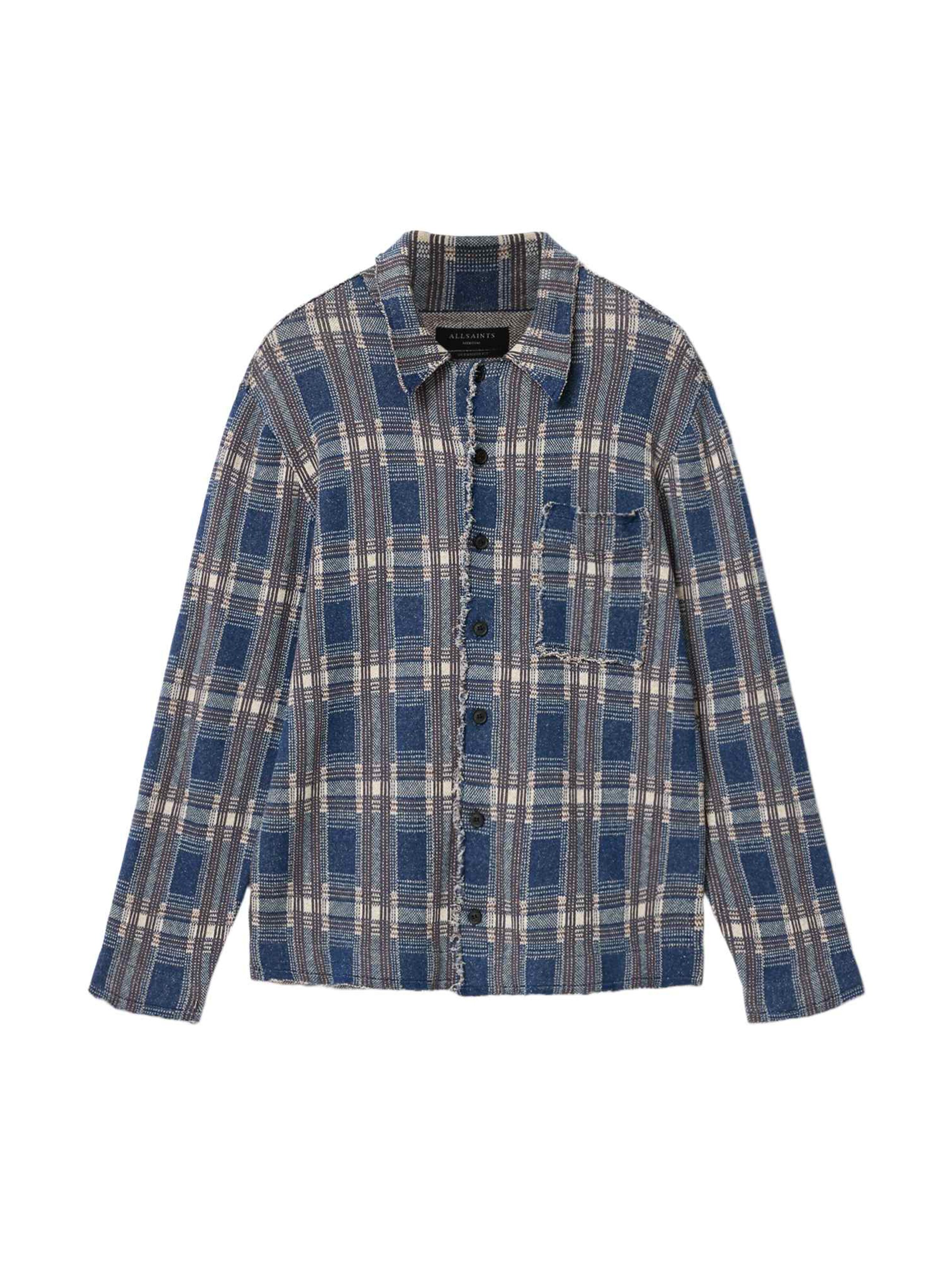 mėlyna AllSaints Kardiganas 'SOLMAR': priekis