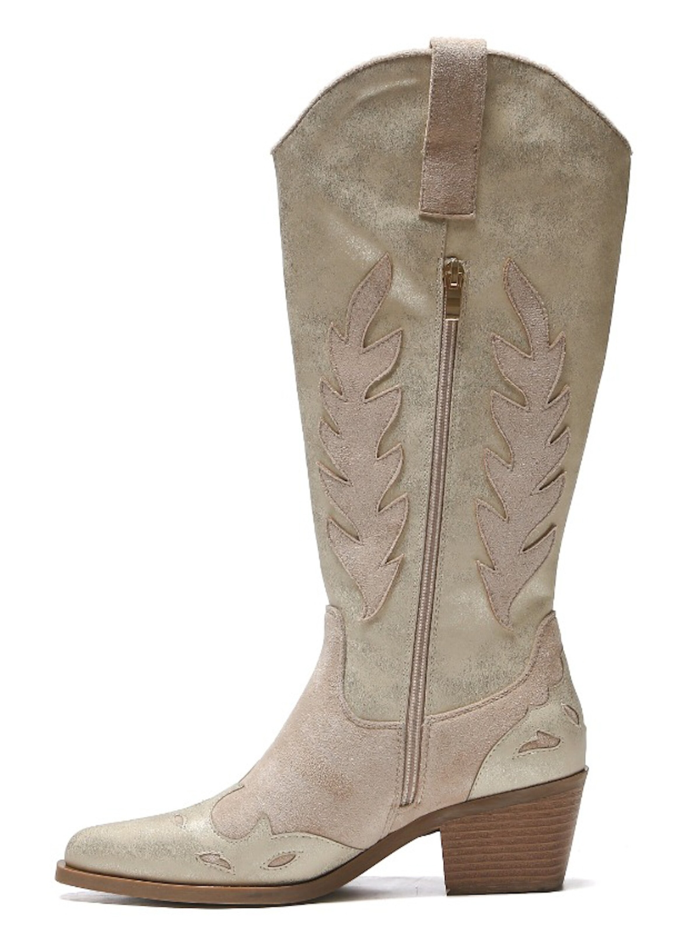 Bottes de cowboy Smile Favorites en or
