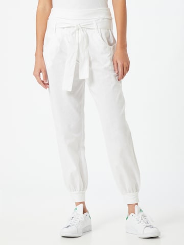 Tapered Pantaloni modello harem di BUFFALO in bianco: frontale