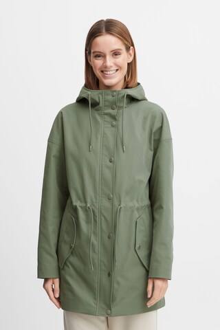 b.young Between-Seasons Parka in Green: front