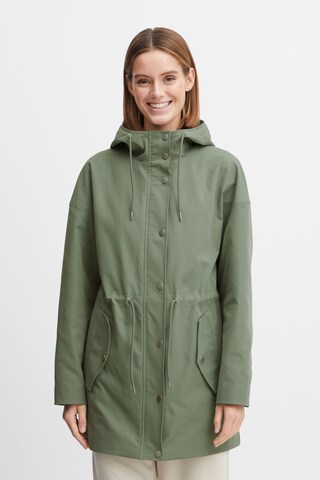Parka di mezza stagione di b.young in verde: frontale