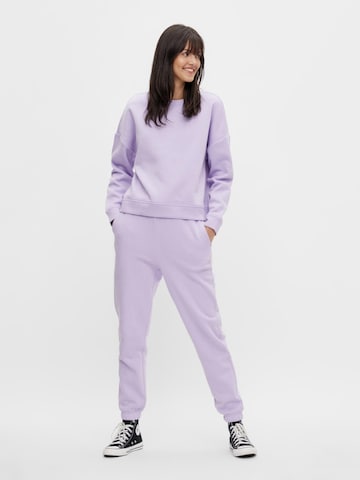 Sweat-shirt 'Chilli' PIECES en violet