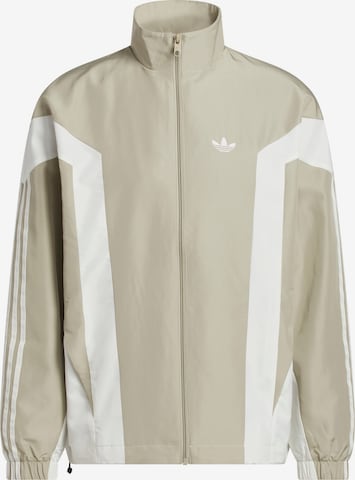 Veste mi-saison ADIDAS ORIGINALS en marron : devant