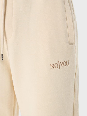 Ossy Homer Loosefit Sporthose '450 GSM Heavy Cotton' in Beige