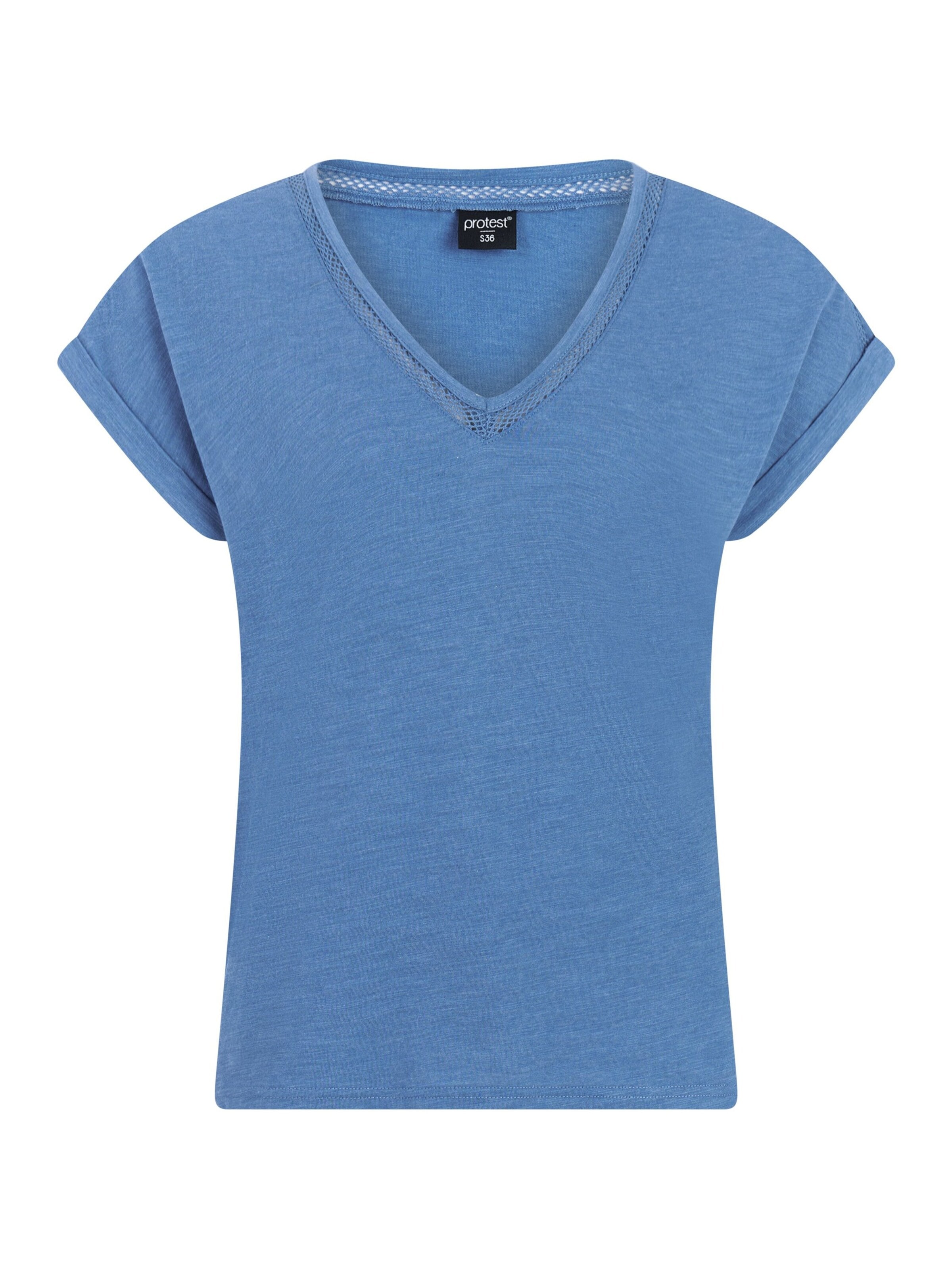 PROTEST Shirt 'PRTMondaysi' in Blue: front