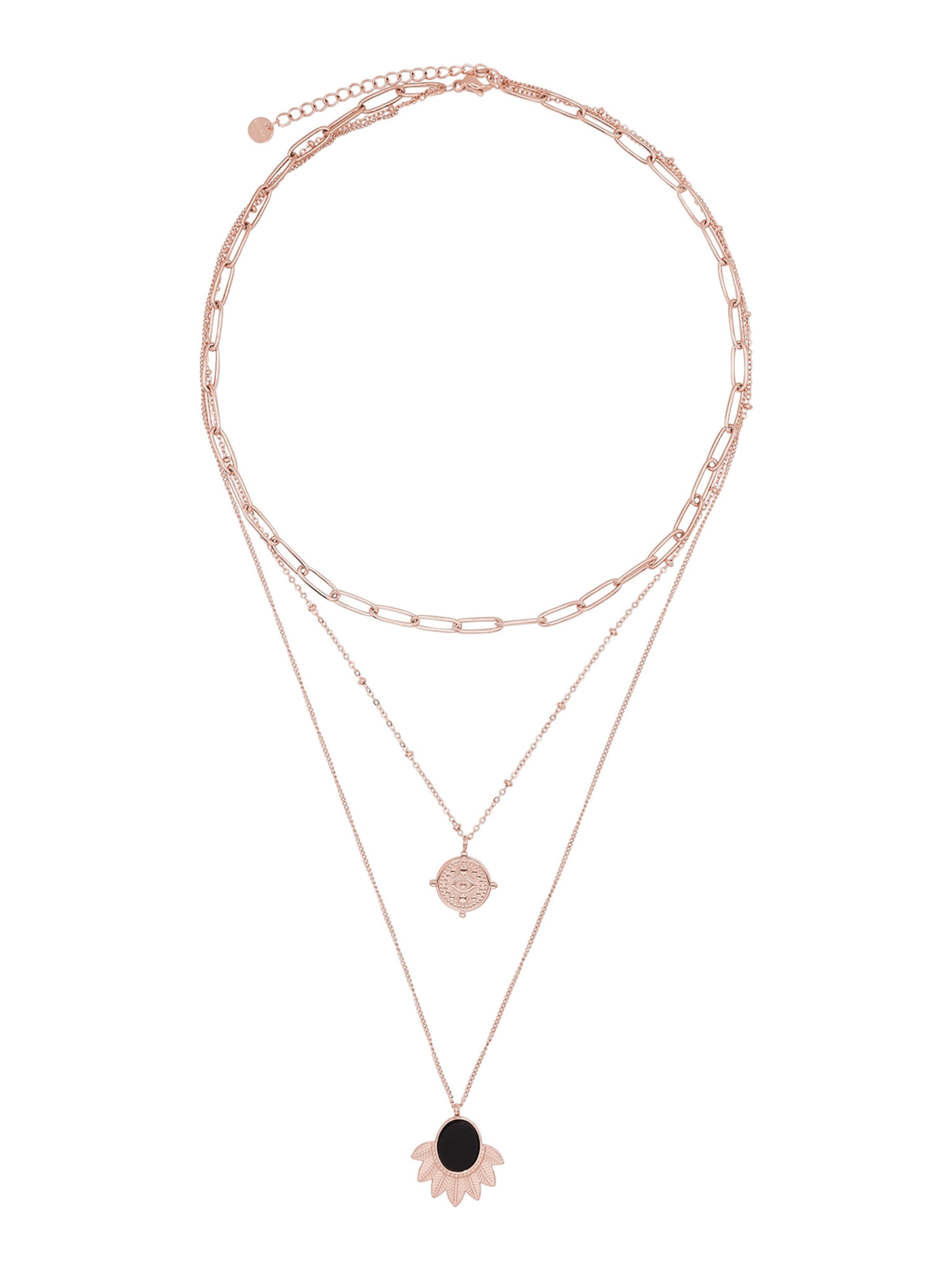 Heideman Ketting 'Horea ' in Goud: voorkant