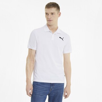 PUMA Poloshirt in Weiß: predná strana