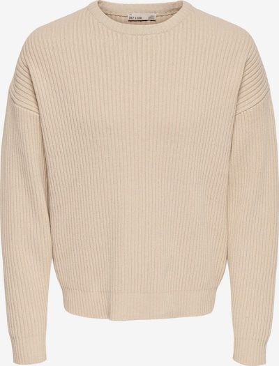 Only & Sons Sweater 'ONSArlok' in S in Beige, Item view