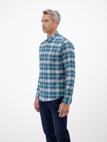 LERROS Regular fit Button Up Shirt in Blue