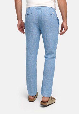 INDICODE JEANS Regular Chino 'Lino' in Blauw