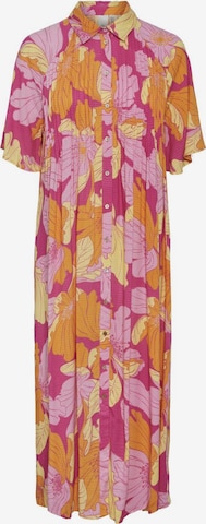 Y.A.S Shirt Dress 'Filippa' in Pink: front