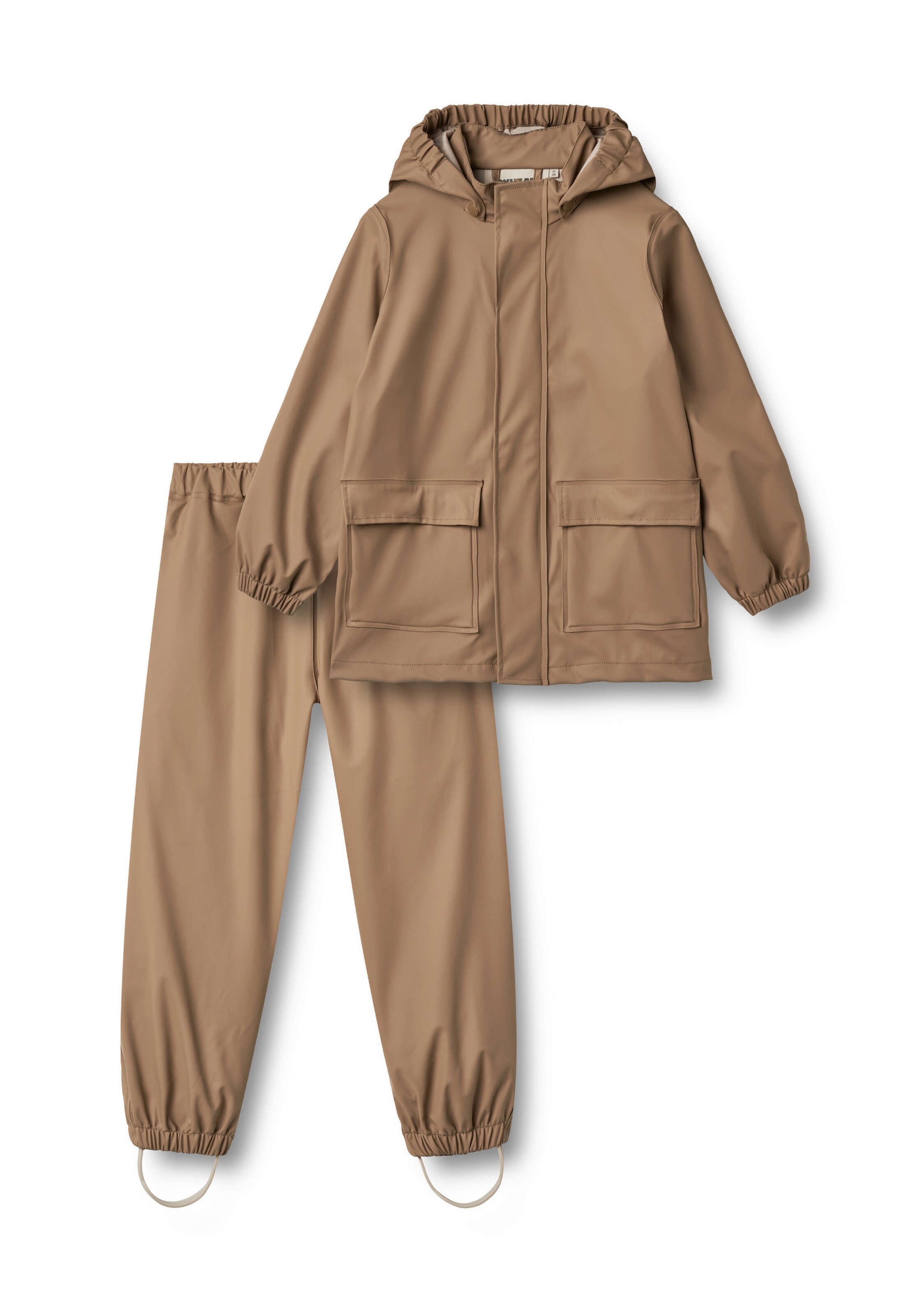 WHEAT Regular fit Functioneel pak 'Ola' in Bruin: voorkant